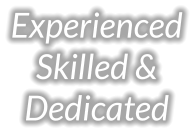 Experienced Skilled & Dedicated